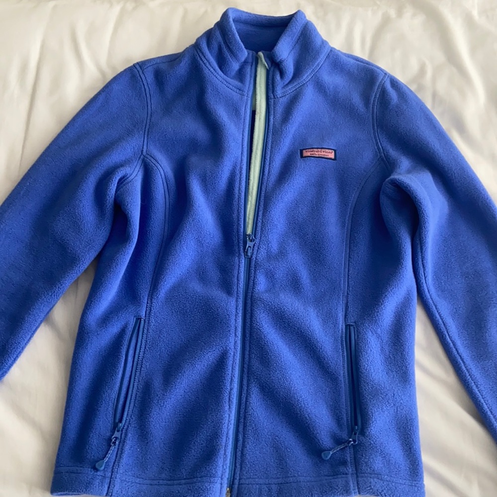 Vineyard vines fleece jacket